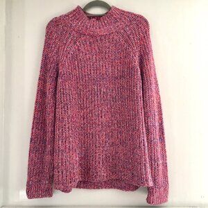 GAP Oversized Chunky Knit Confetti Colorful Cozy Cottagecore Sweater Women's XL
